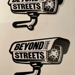 Beyond the Streets Sticker Set Kaws Futura 2000 Irak Alife Barry McGee Cost Revs